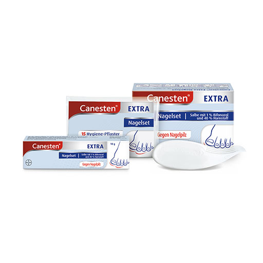 CANESTEN Extra Nagelset