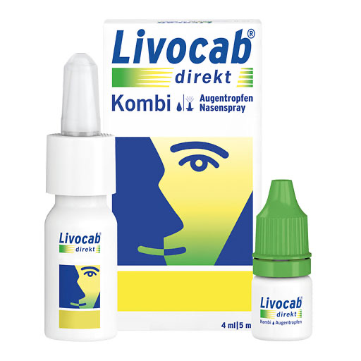 Livocab&reg; direkt Nasenspray/Augentropfen Kombi