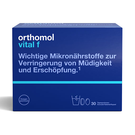 ORTHOMOL Vital F Granulat/Kap./Tabl.Kombip.30 Tage