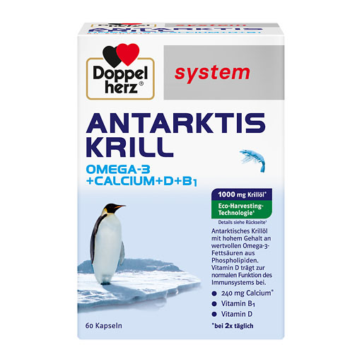 DOPPELHERZ Antarktis Krill system Kapseln