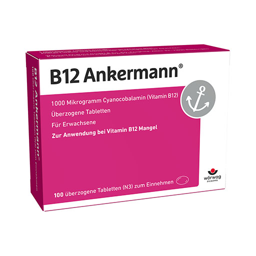 B12 ANKERMANN &uuml;berzogene Tabletten