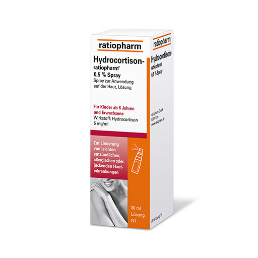 HYDROCORTISON-ratiopharm 0,5% Spray