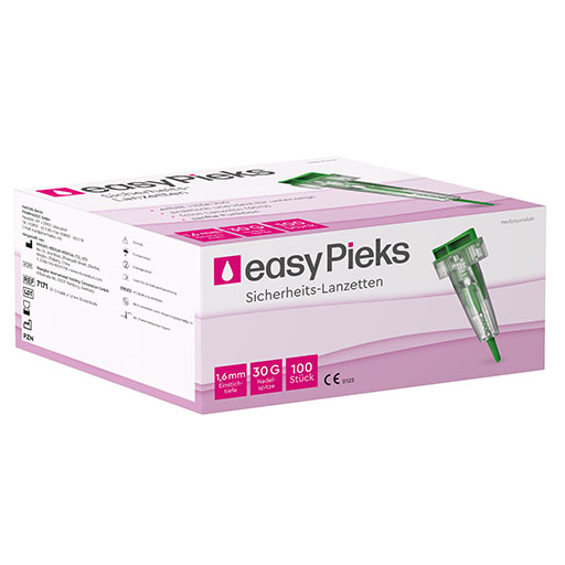 EASYPIEKS Sicherheitslanzetten 30 G